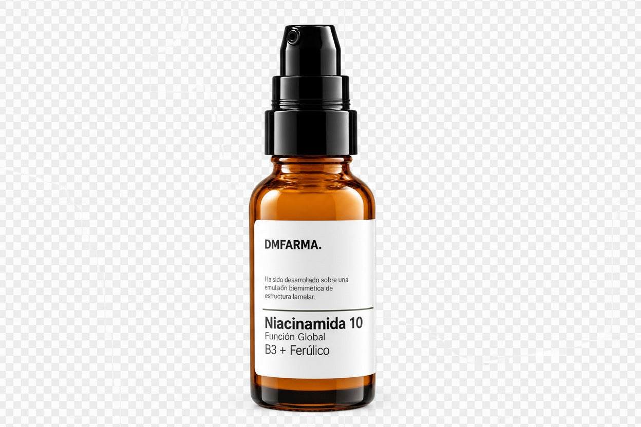 Suero Niacinamida 10% en fórmula lamelar