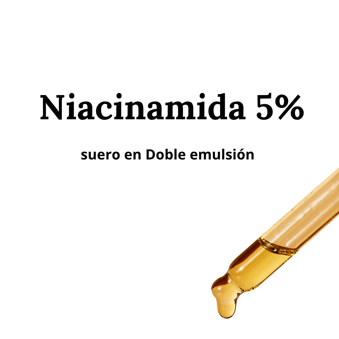 Niacinamida 5% Suero Facial en Doble emulsión